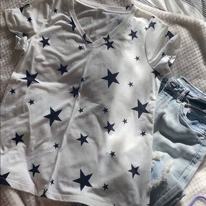 Short sleeve star shirt